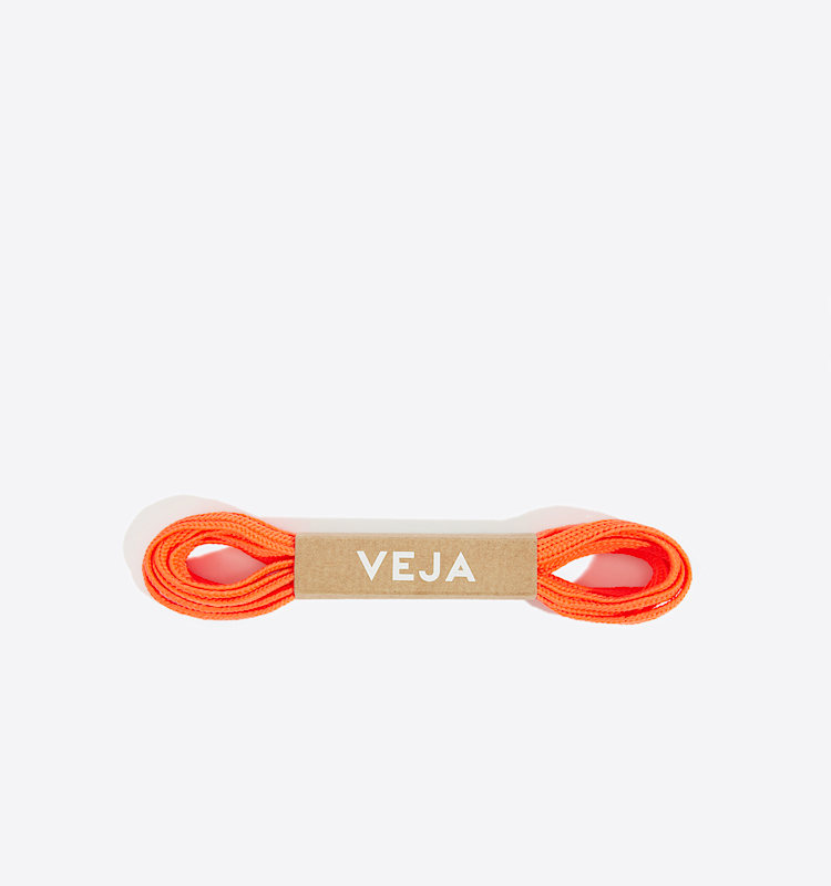 veja laces recycled orange LA29ORAFL