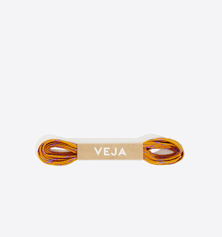 veja laces 回收再利用 橘黄色 LA30TRIMP
