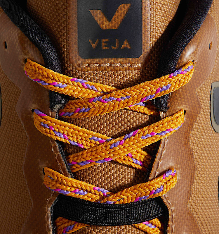 veja laces 回收再利用 橘黄色 LA30TRIMP
