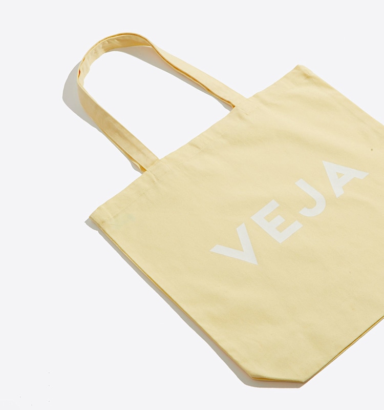 veja tote-bag bio-baumwolle beige AA0100019