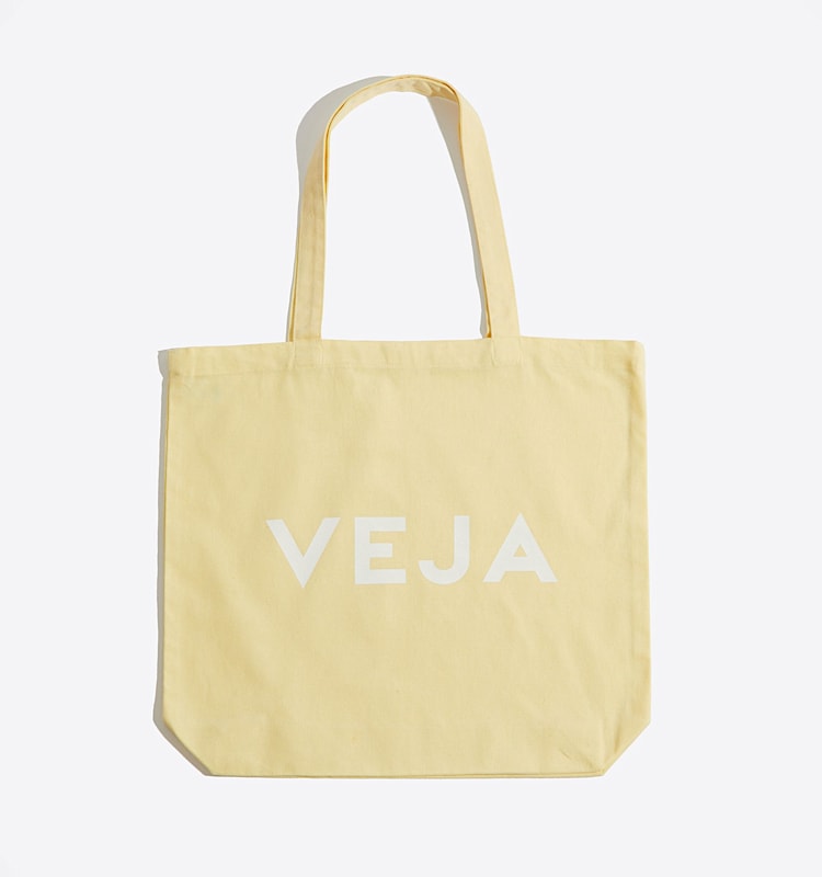 veja tote-bag bio-baumwolle beige AA0100019