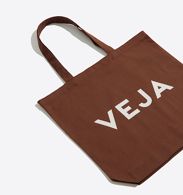 veja tote-bag algodón-orgánico marrón AA0100020