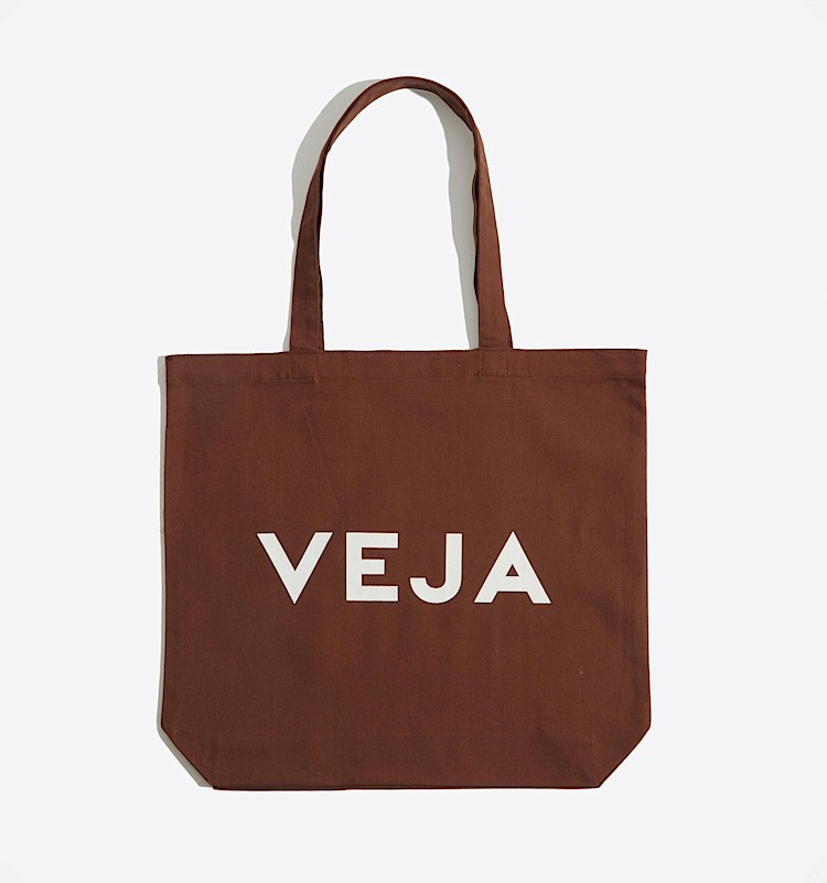 veja tote-bag bio-baumwolle braun AA0100020