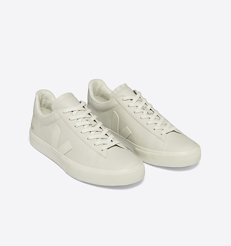veja sneakers campo-winter 毛皮 白色 CW0503328 Top view