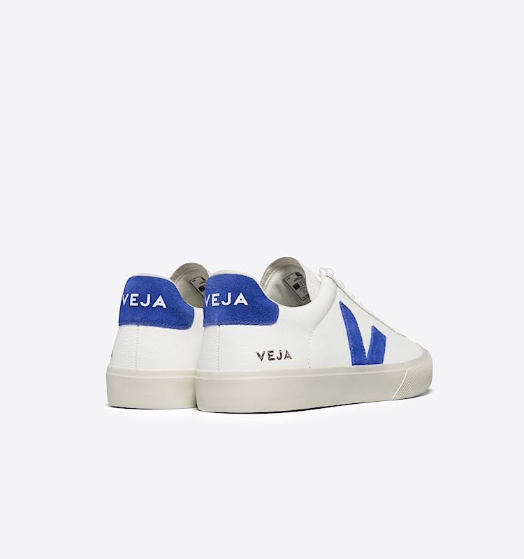 veja baskets campo cuir blanc CP0503319 Back view