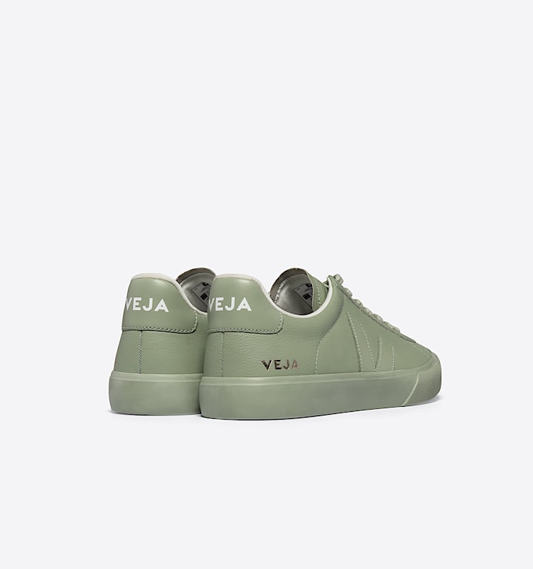 veja sneakers campo 皮革 绿色 CP0503322 Back view