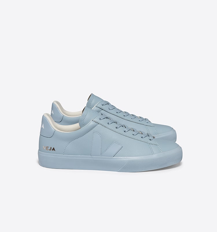 veja sneakers campo cuir bleu CP0503324 Lateral view