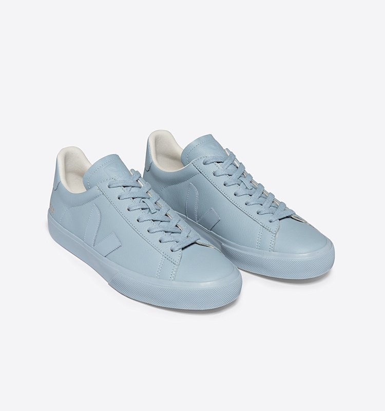 veja sneakers campo couro azul CP0503324 Top view