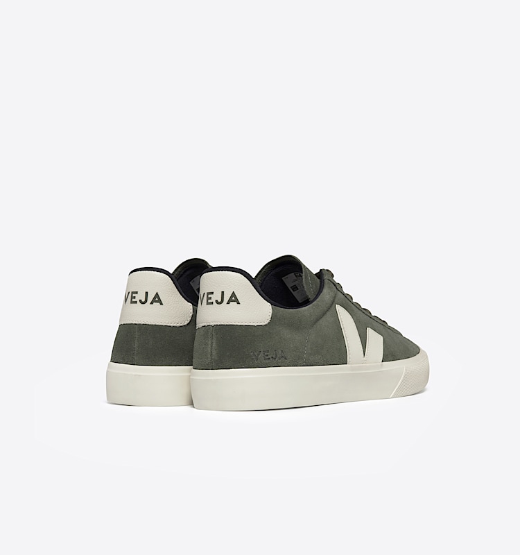 veja sneakers campo 麂皮 绿色 CP0303321 Back view