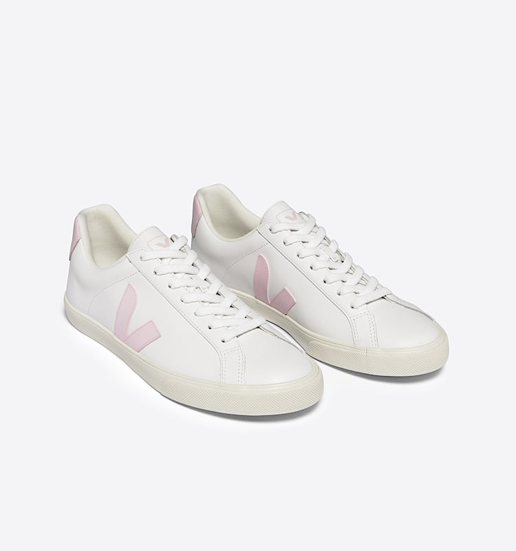veja sneakers esplar-logo 皮革 白色 EO0203339 Top view