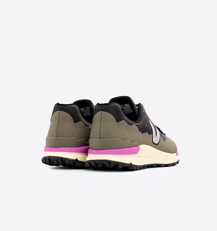 veja sneakers fitz-roy 回收再利用 黑色 FR2303368 Back view