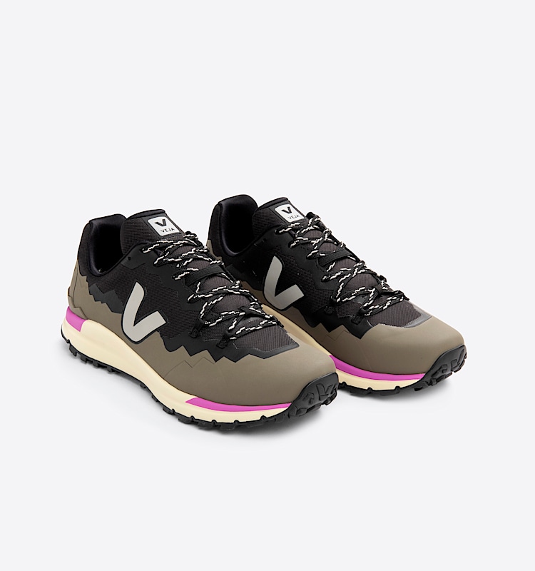 veja sneakers fitz-roy 回收再利用 黑色 FR2303368 Top view