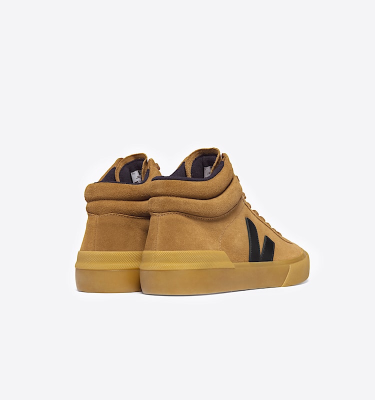 veja sneakers minotaur pelle-scamosciata marrone TR0303314 Back view