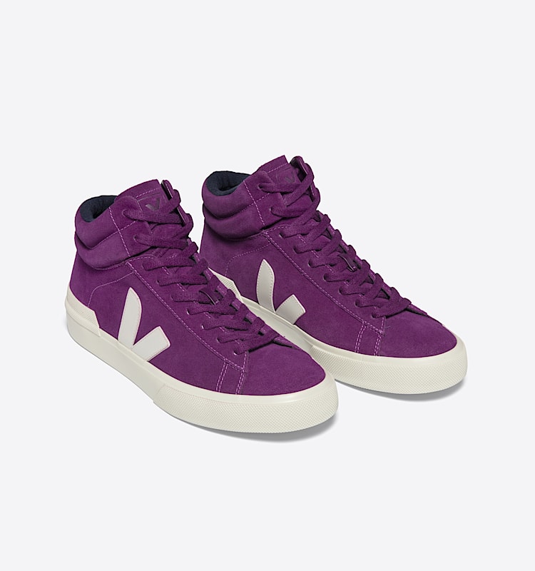 veja sneakers minotaur 麂皮 紫色 TR0303312 Top view