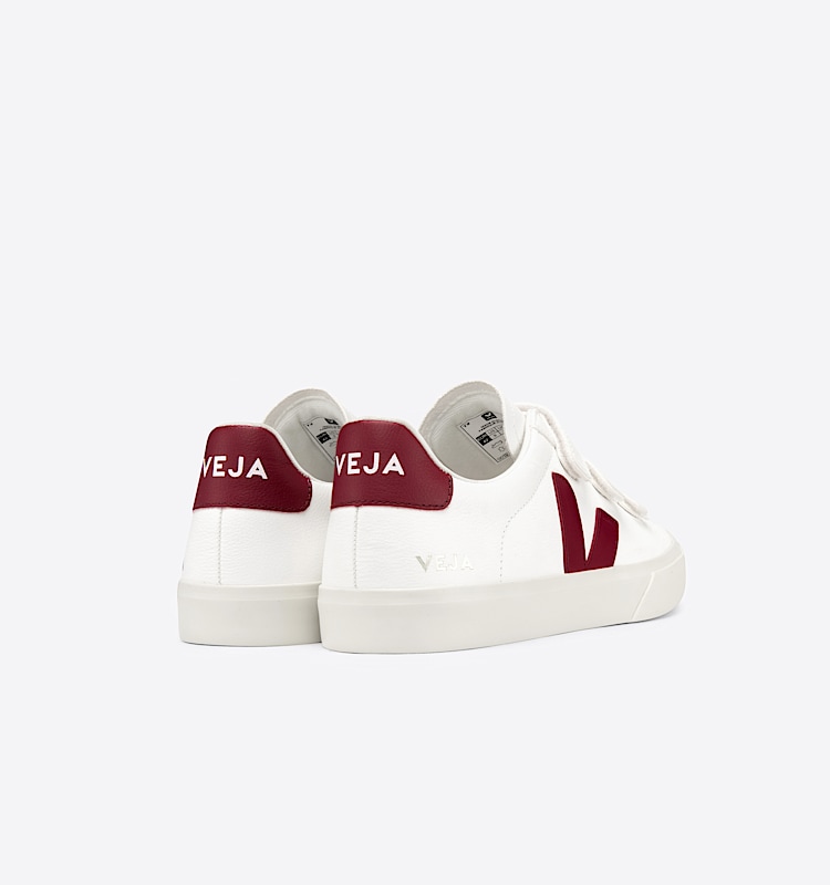 veja sneaker recife-logo leder weiss RC0502637 Back view