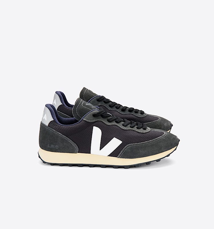 veja sneakers rio-branco 回收再利用 黑色 RB0102367 Lateral view