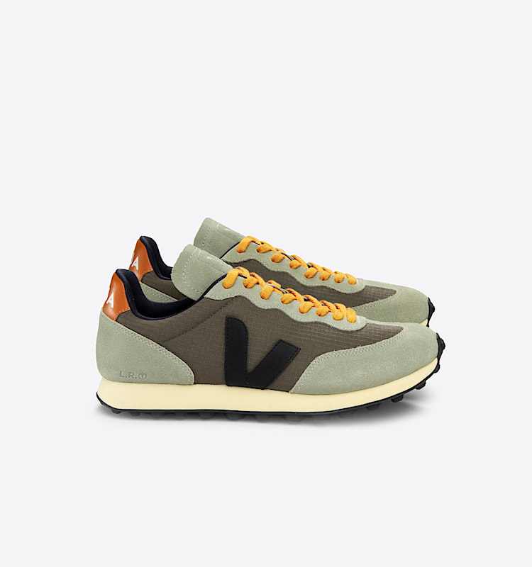 veja sneakers rio-branco ripstop green RB1903343 Lateral view