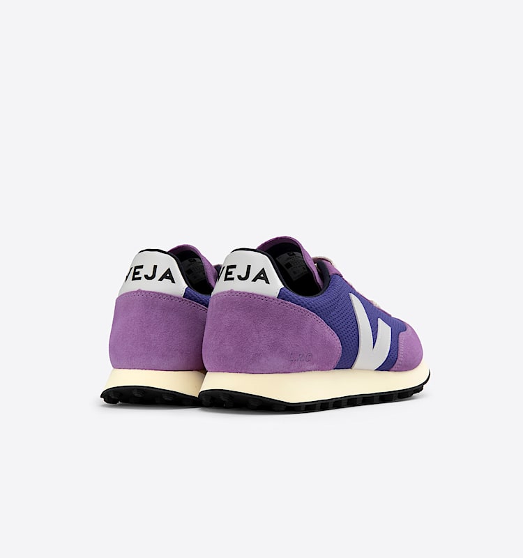 veja baskets rio-branco recyclé violet RB1803347 Back view