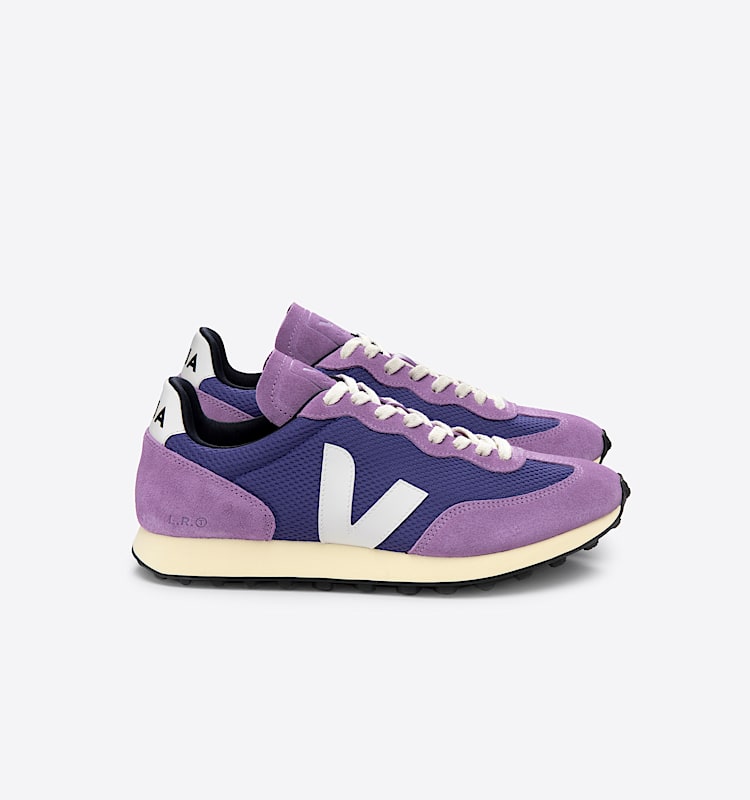 veja baskets rio-branco recyclé violet RB1803347 Lateral view