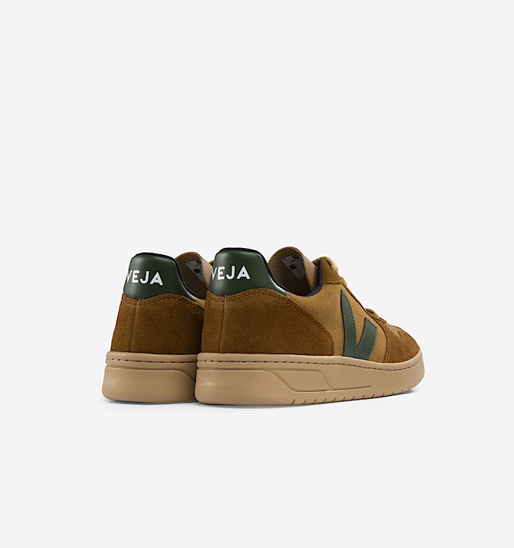 veja sneakers v-10 ante marrón VX0303293 Back view