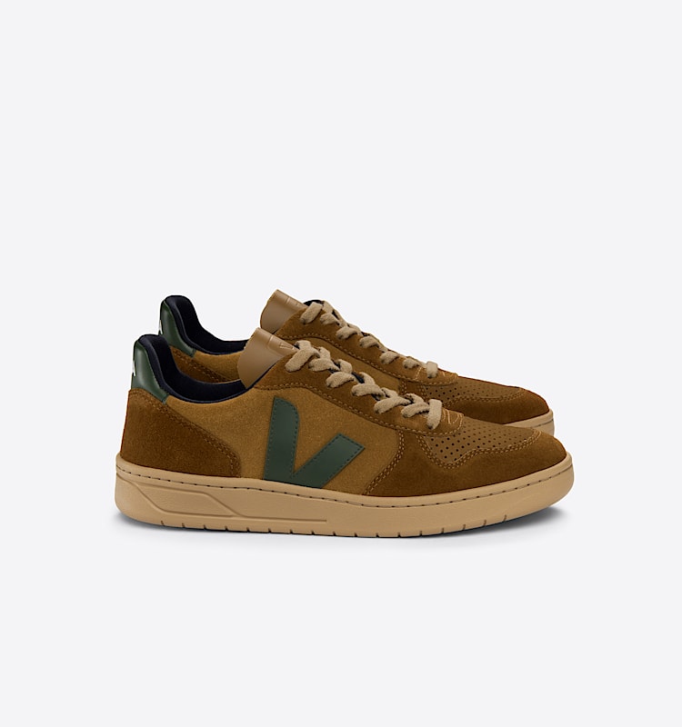 veja sneakers v-10 ante marrón VX0303293 Lateral view