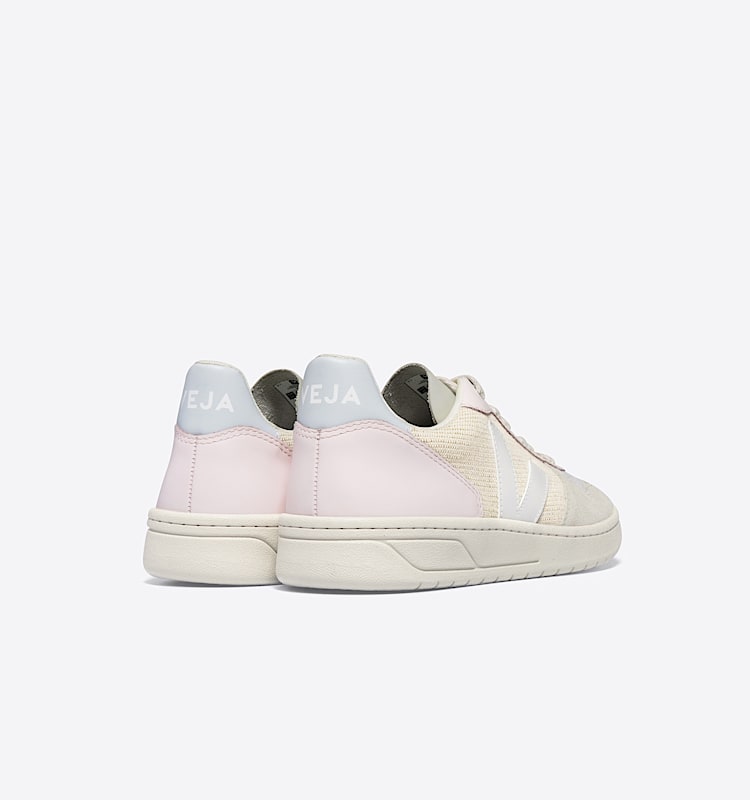 veja sneakers v-10 jute multicolor VX1603288 Back view