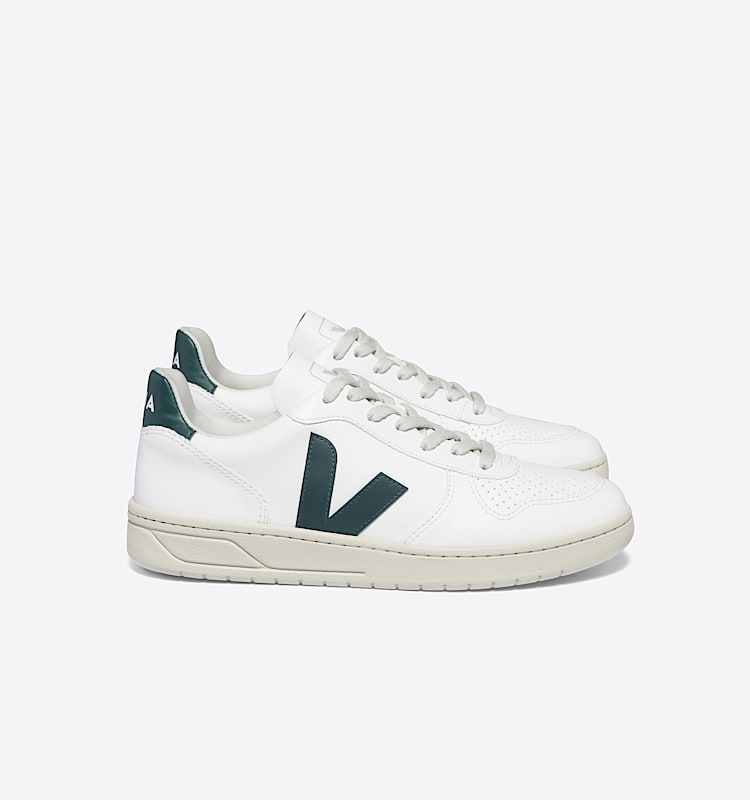 veja sneakers v-10 veganskt hvit VX0703276 Lateral view