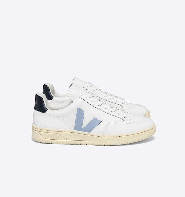 veja sneakers v-12 couro branco XD0203302 Lateral view