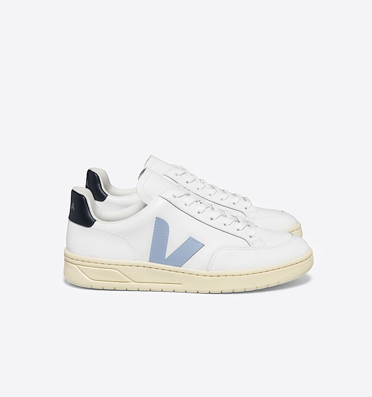 veja sneakers v-12 皮革 白色 XD0203302 Lateral view