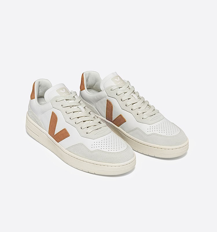 veja baskets v-90 cuir blanc VD2003389 Top view