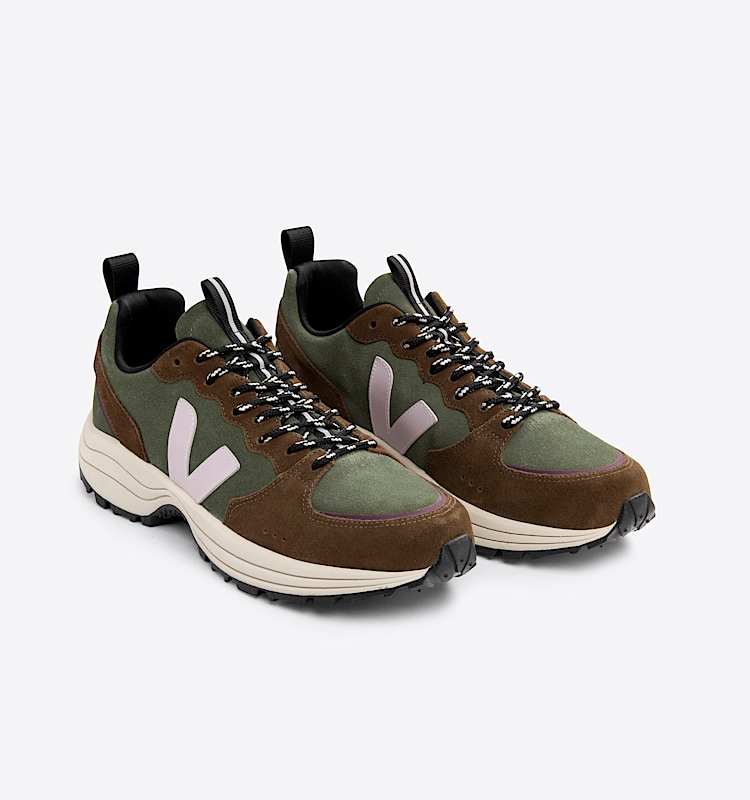 veja sneakers venturi-vc 麂皮 绿色 VC0303357 Top view