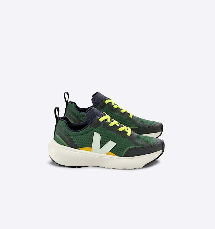 veja sneakers small-canary-light recycled green YL1803435 Lateral view