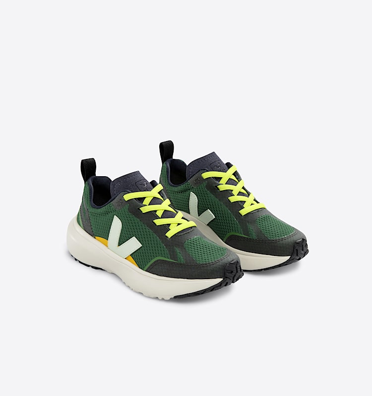 veja sneakers small-canary-light recycled green YL1803435 Top view