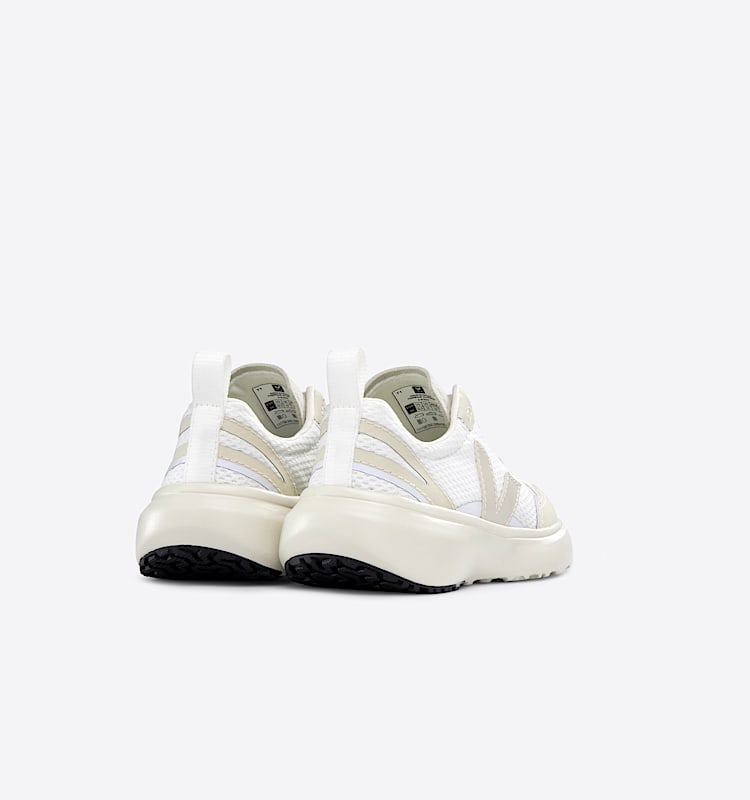 veja baskets small-canary-light recyclé blanc YL1803432 Back view