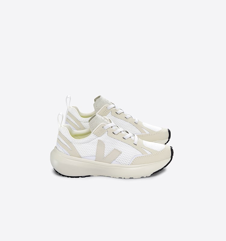 veja sneakers small-canary-light recycled white YL1803432 Lateral view