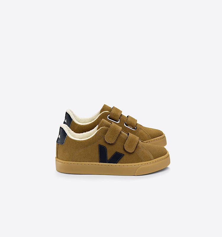 veja sneaker small-esplar-winter wildleder braun SF0303410 Lateral view