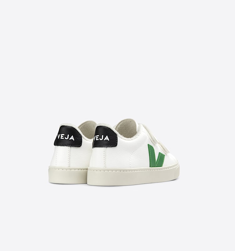 veja baskets small-esplar-winter fourré blanc SF0503413 Back view