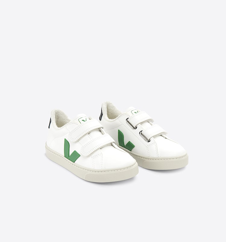 veja baskets small-esplar-winter fourré blanc SF0503413 Top view