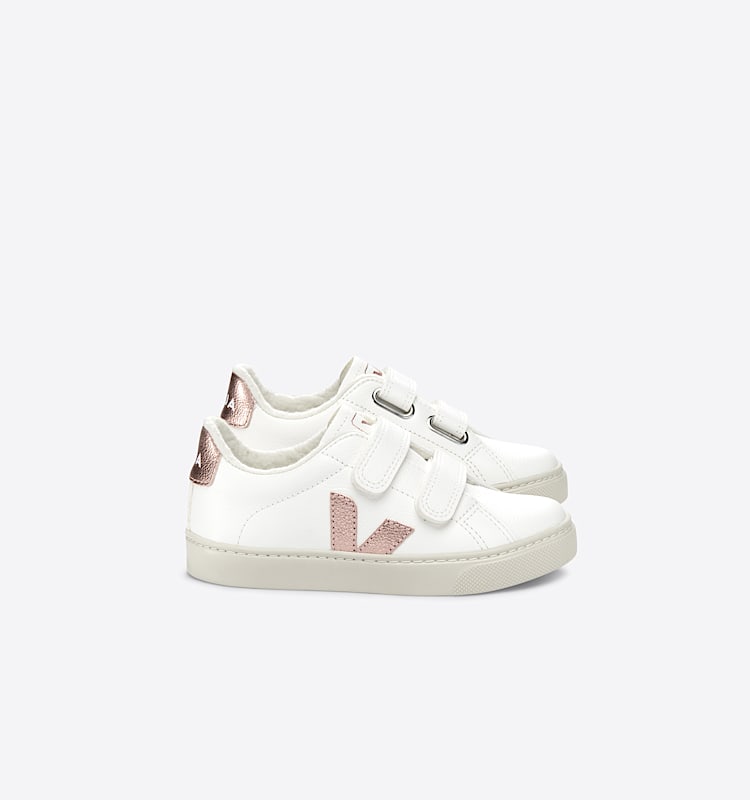 veja baskets small-esplar-winter fourré blanc SF0503412 Lateral view