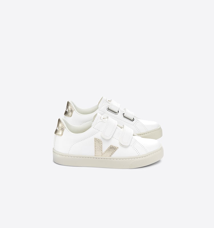 veja baskets small-esplar cuir blanc SV0503408 Lateral view