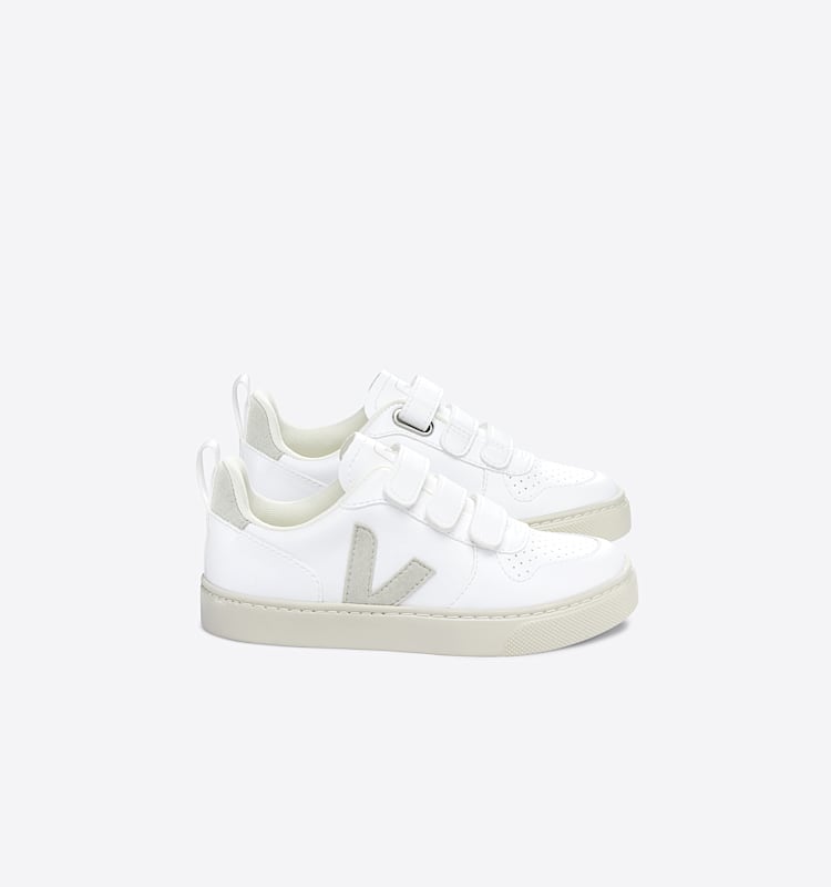 veja baskets small-v-10 vegan blanc CV0703420 Lateral view