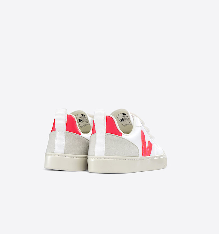 veja sneakers small-v-10 vegan blanc CV0703419 Back view