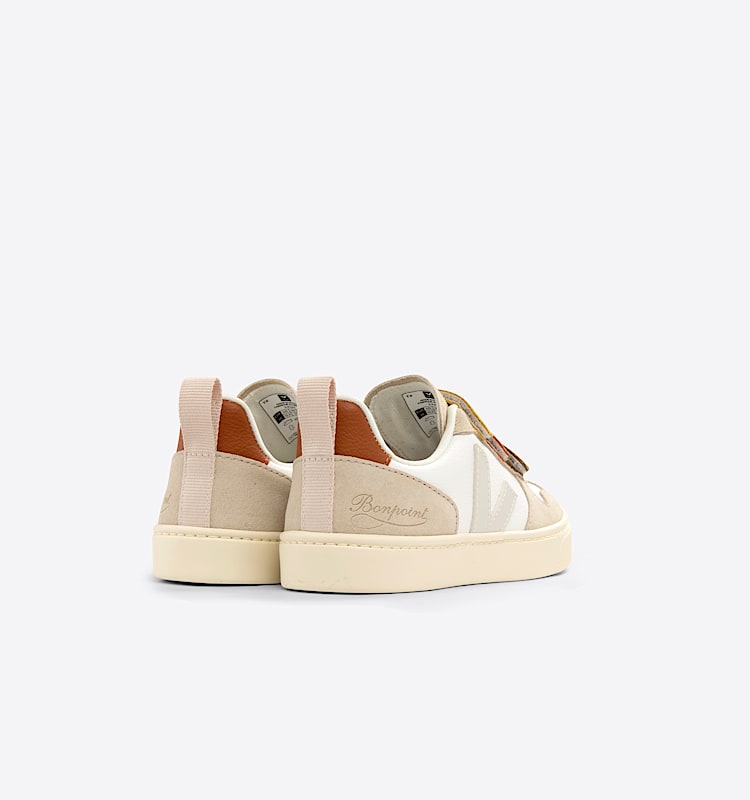 veja sneakers small-v-10 leather multicolor CV0303450 Back view