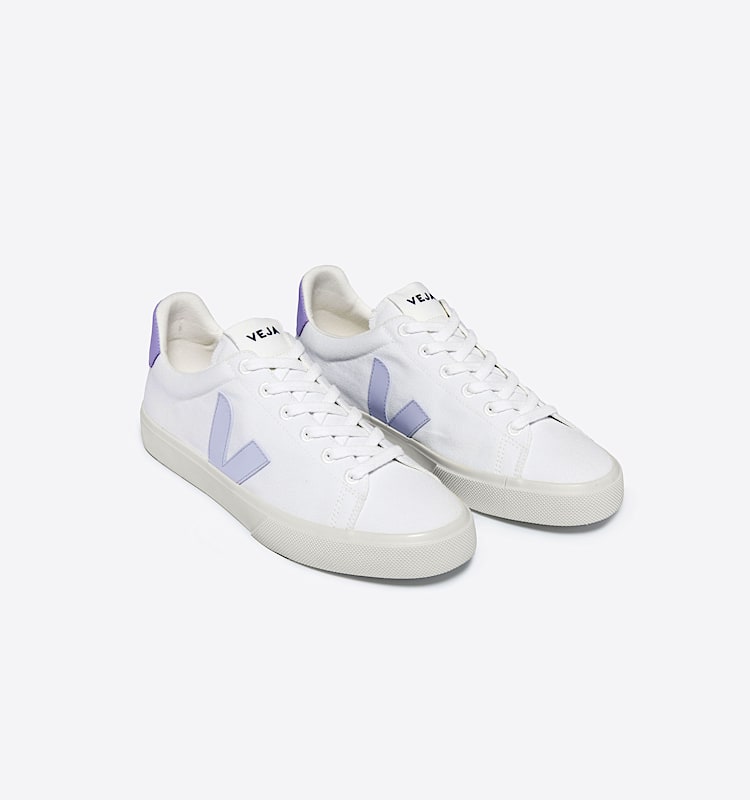 veja sneakers campo-ca 有机棉 白色 CA0103500 Top view
