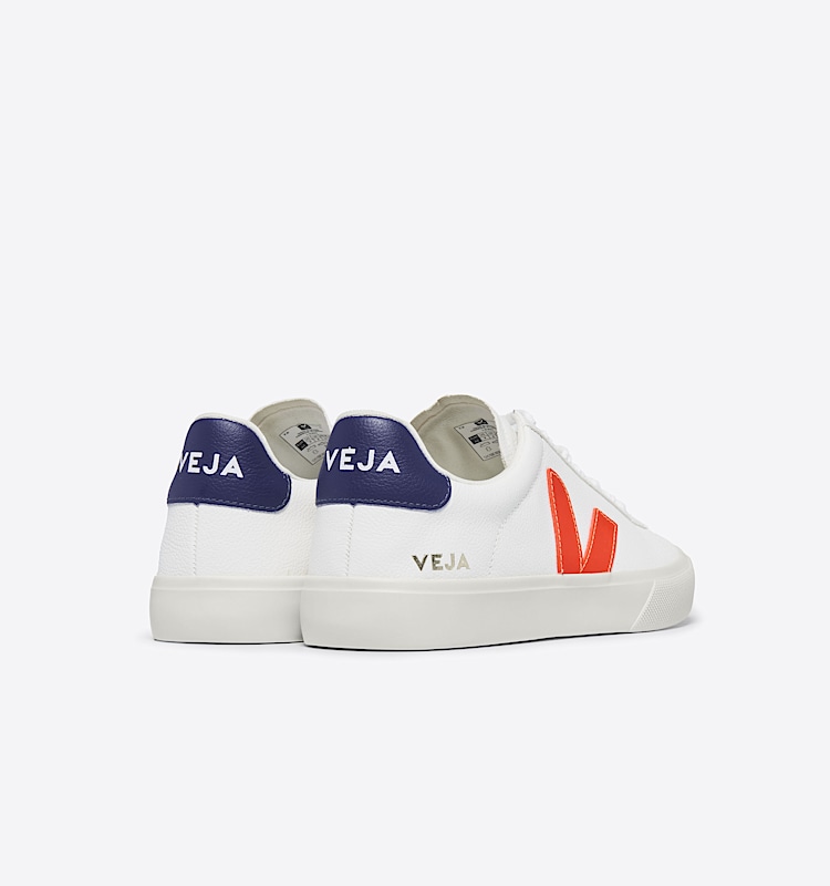 veja baskets campo cuir blanc CP0502195 Back view