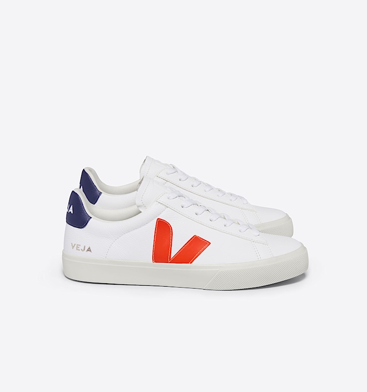 veja baskets campo cuir blanc CP0502195 Lateral view