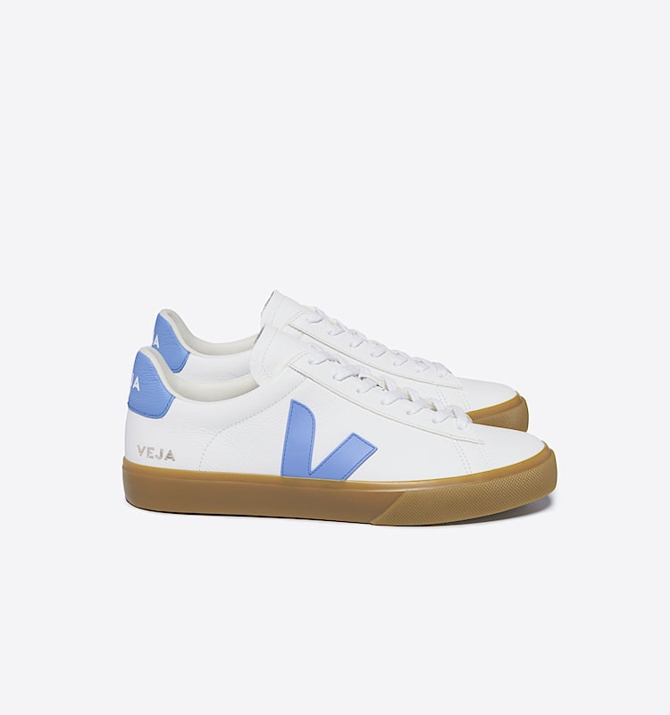 veja baskets campo cuir blanc CP0503645 Lateral view