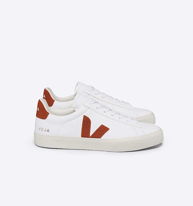 veja baskets campo cuir blanc CP0503492 Lateral view