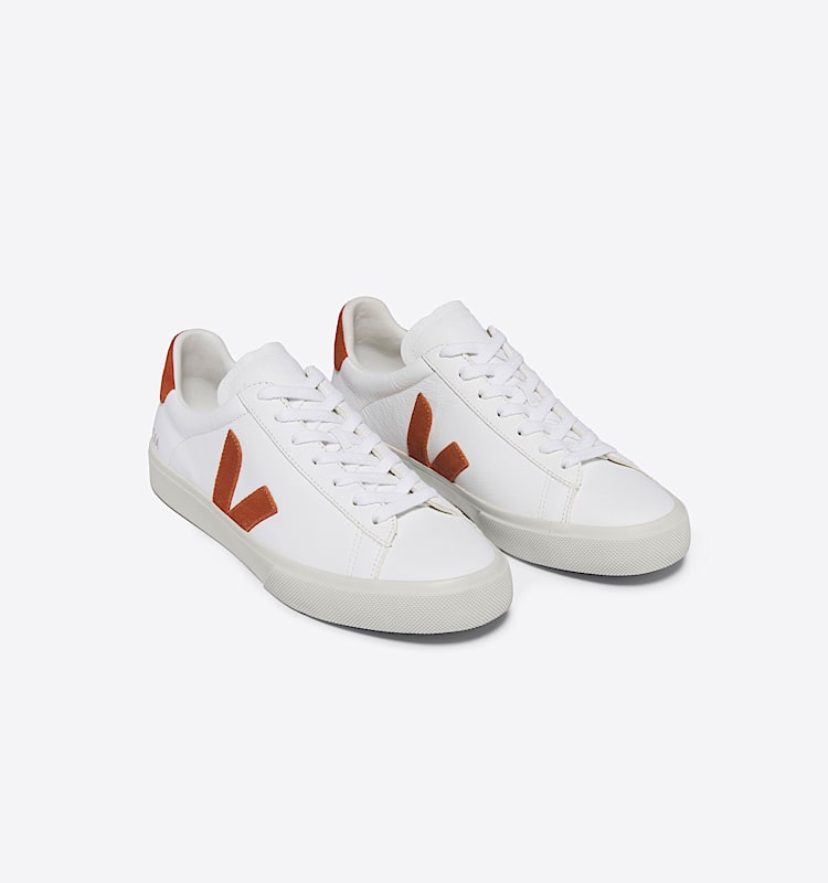 veja baskets campo cuir blanc CP0503492 Top view