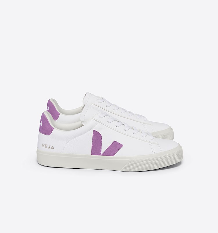 veja baskets campo cuir blanc CP0503493 Lateral view